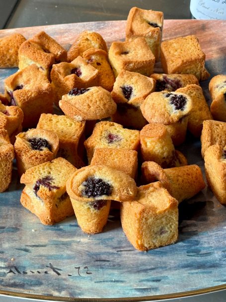 Minignardises aux fruits rouges