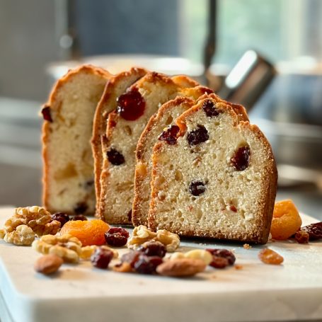 Cake Ô fruits confits