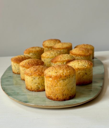 Mini-cake Ô citron pavot
