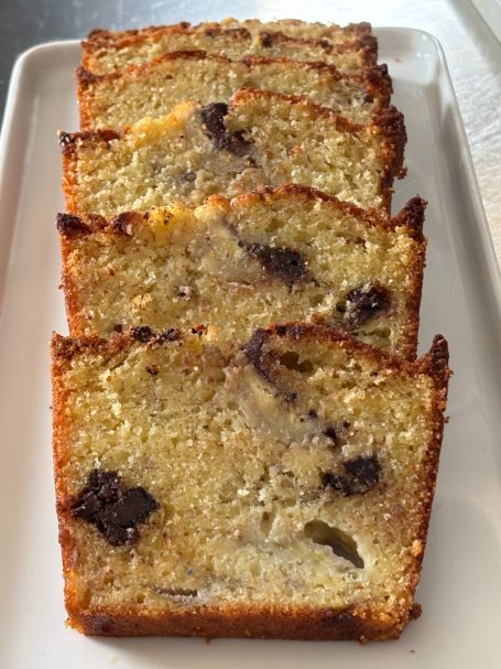 Cake banane & chocolat