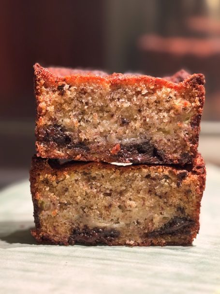 Banana Bread chocolat épicé
